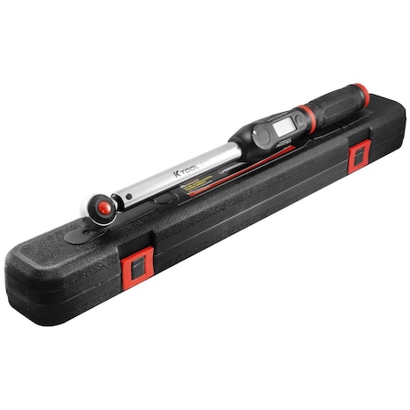 K-Tool International Digital Torque Wrench 1/2" Dr, 72 Teeth KTI72134